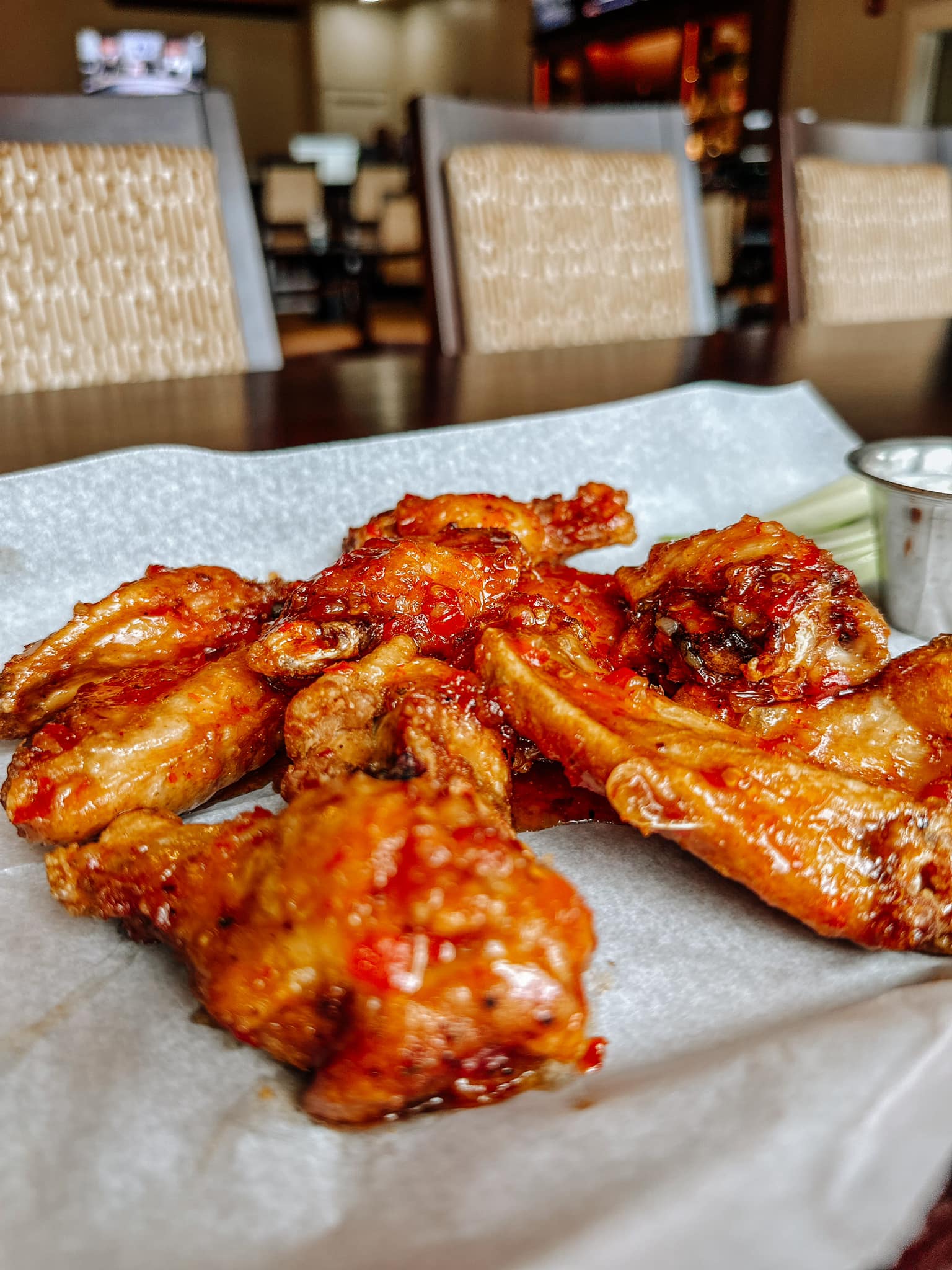 Sundays: $.75 Cent Unlimited Wings!